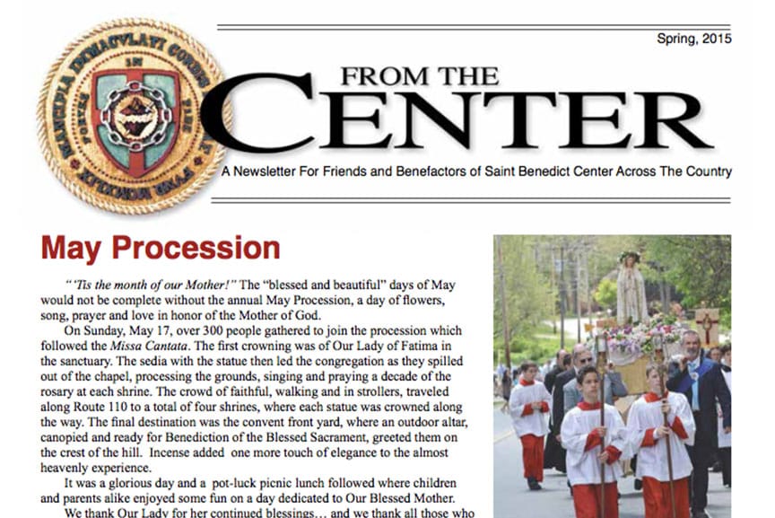 Spring 2015 Newsletter