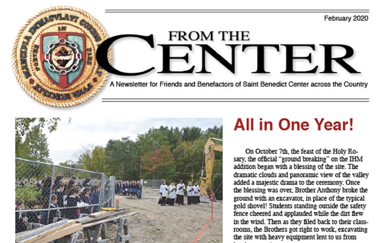 February 2020 Newsletter