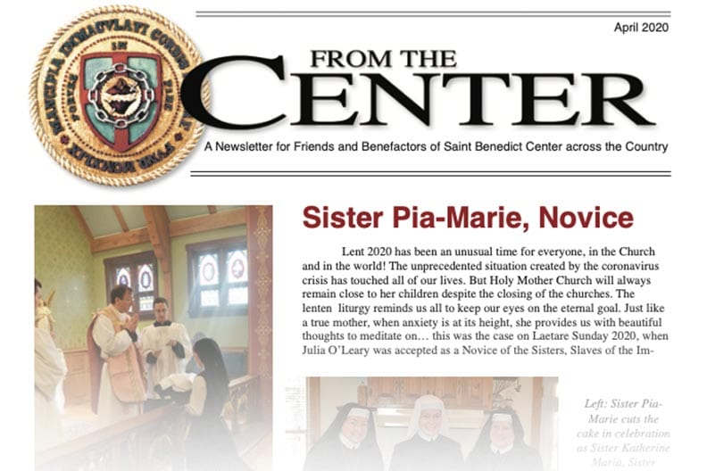 April 2020 Newsletter