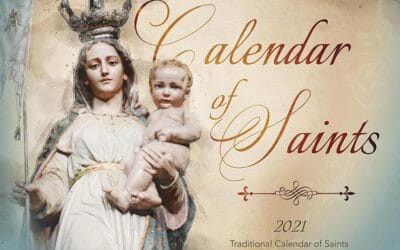 2021 Calendar of Saints!
