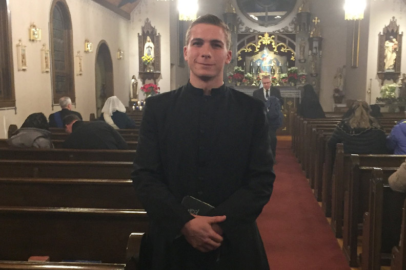 Br. Louis Marie, Novice