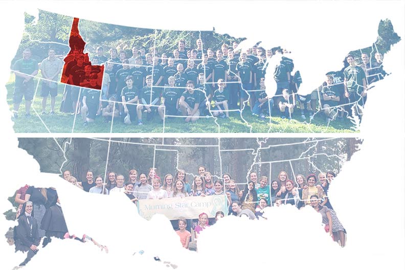 Happy Campers in Idaho!