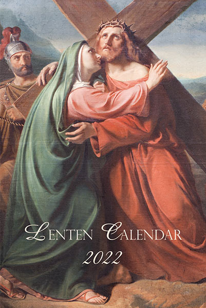 Lenten Calendar front