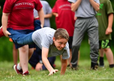 Games and races at Montfort Boys Camp