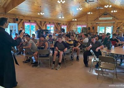 Welcoming campers to Montfort Youth Retreat