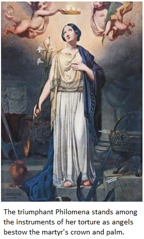 Saint Philomena, Virgin and Martyr
