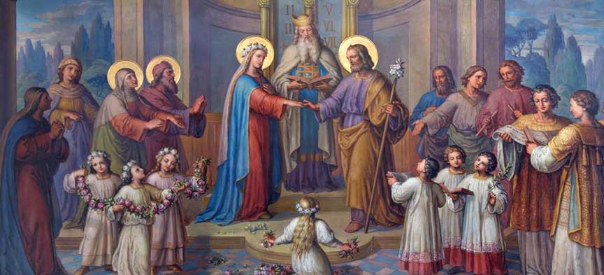 The Espousals of Mary and Saint Joseph.