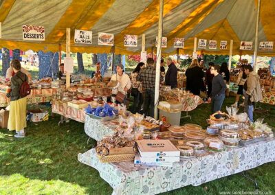 The popular Bakery table at the 2024 Bazaar!