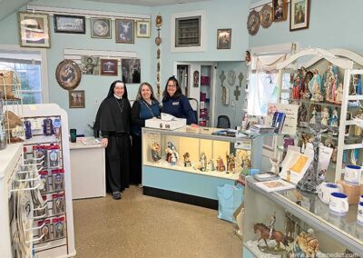 Staffing the Gift Shop at the 2024 Bazaar!