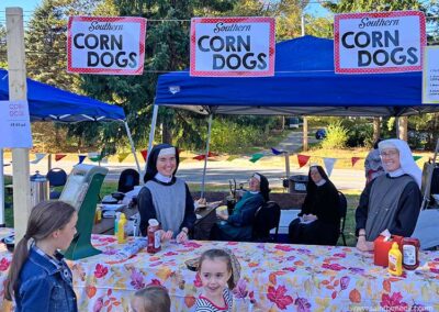 2024 Bazaar Corn Dogs at the 2024 Bazaar!