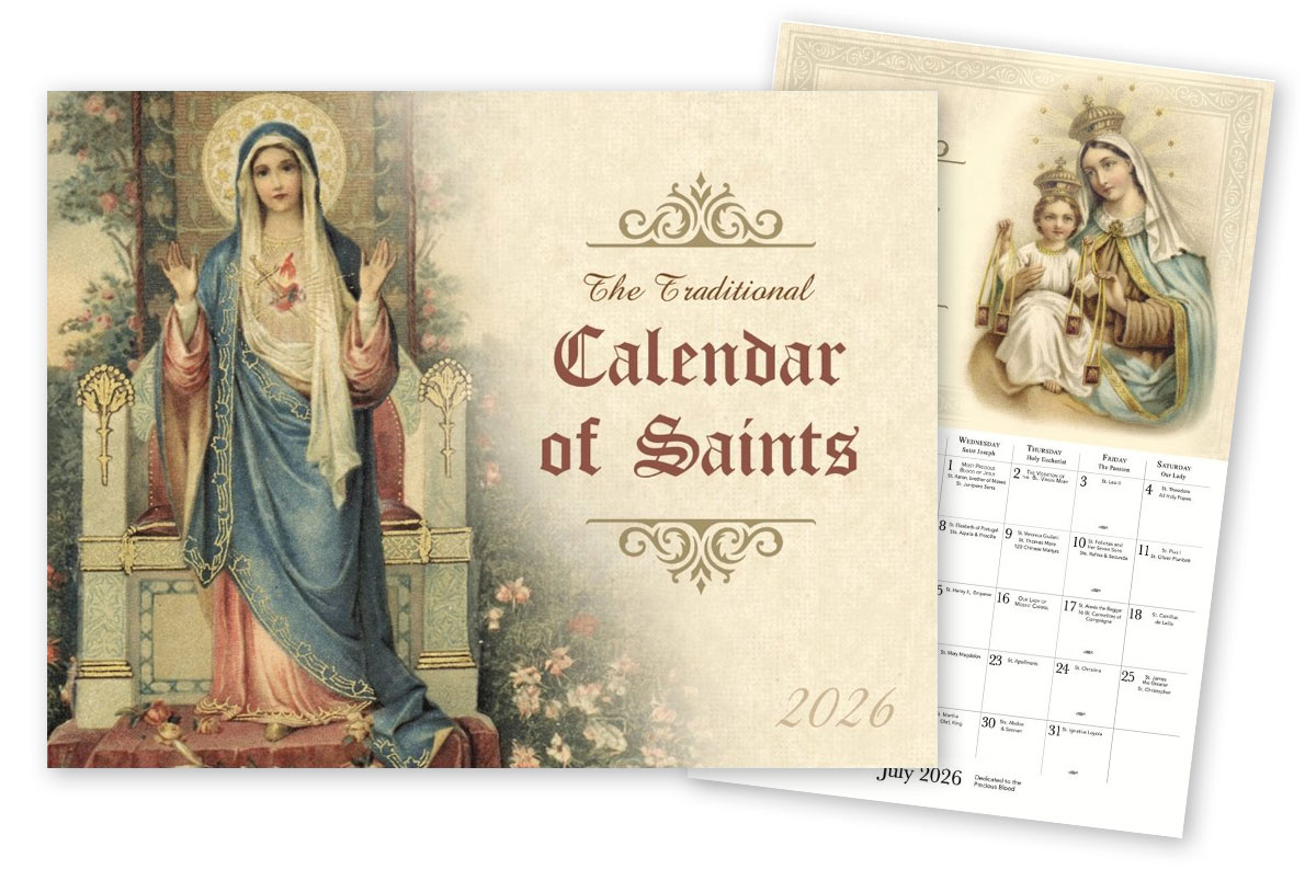 2026Saints-Calendar 2026 Traditional Calendar of Saints