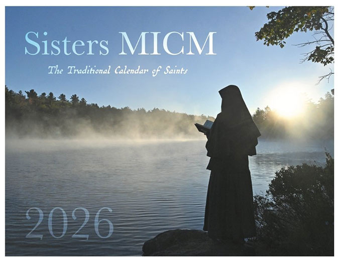 Sisters MICM 2026 Calendar of Saints