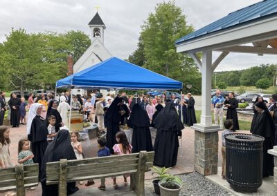 August 22 Celebration after Mass.