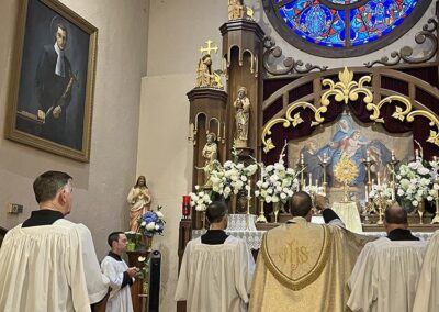 August 22 Solemn Vespers in IHM Chapel