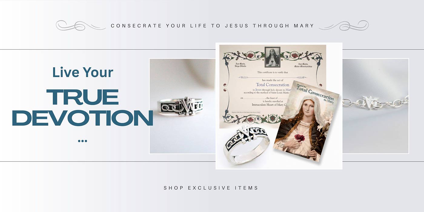 Live your True Devotion to Mary - True Devotionals Shop